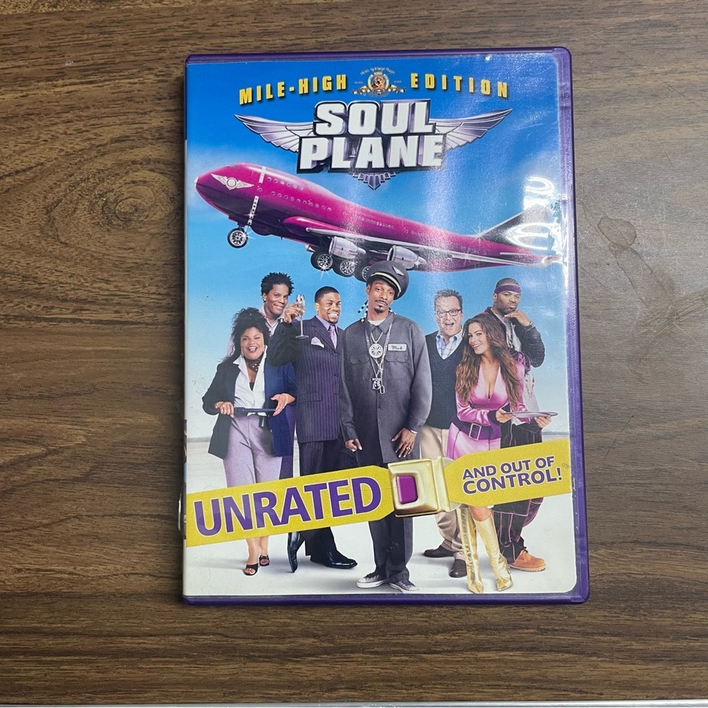 Soul Plane DVD Mile-High Edition Unrated Extended Version Snoop Dogg Kevin Hart